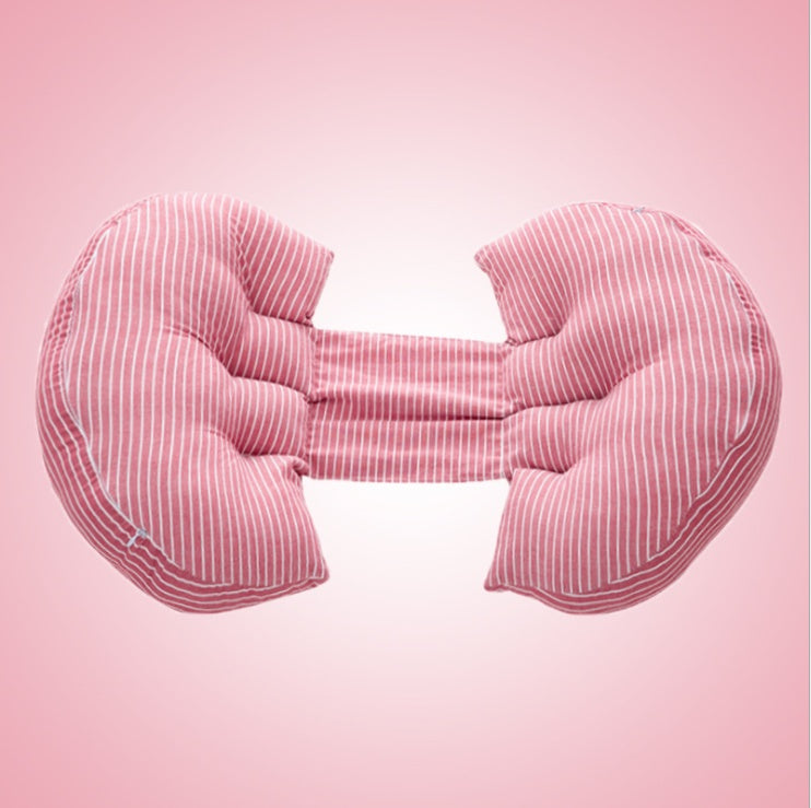Almohada multifuncional de algodón para embarazadas