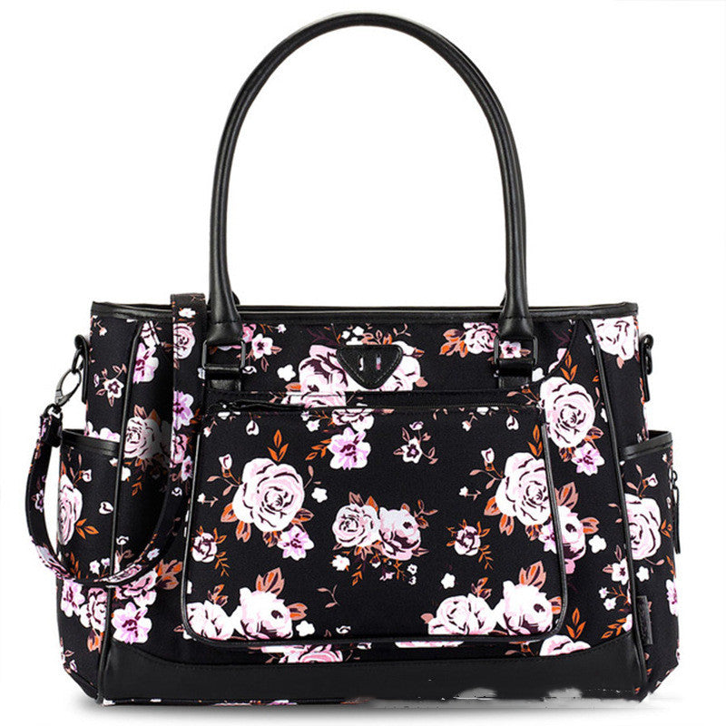 Bolso de Momia Multiusos, Bolso Impermeable de Hombro para Mujeres Embarazadas
