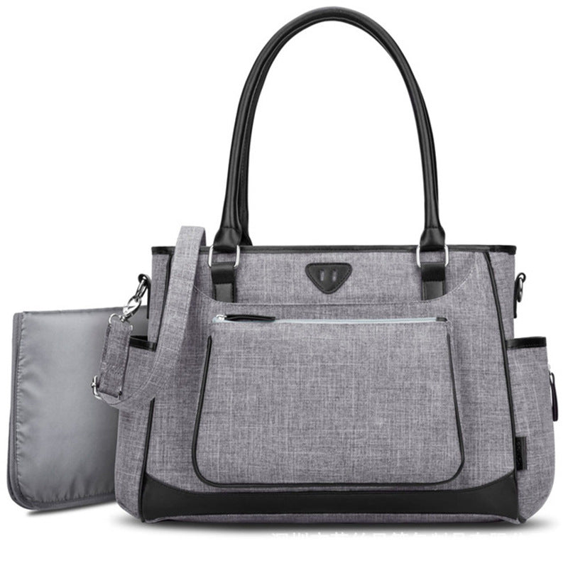 Bolso de Momia Multiusos, Bolso Impermeable de Hombro para Mujeres Embarazadas
