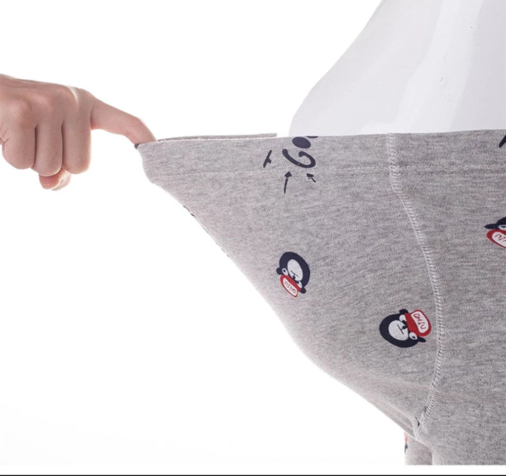 Trajes de pantalón largo de algodón para mujeres embarazadas de otoño