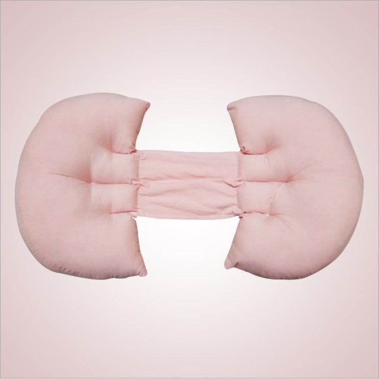 Almohada multifuncional de algodón para embarazadas