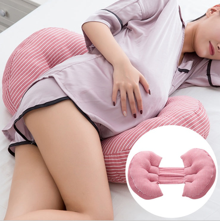 Almohada multifuncional de algodón para embarazadas