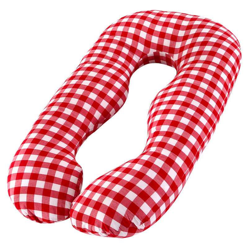 Almohada de algodón extraíble y lavable para mujeres embarazadas