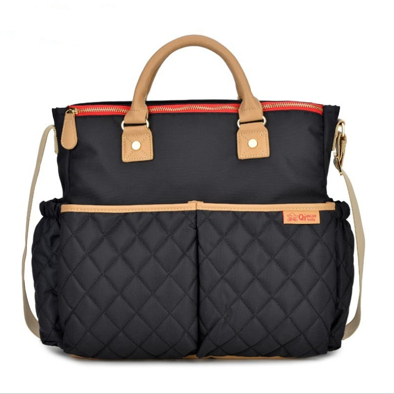 Nueva mochila de momia de gama alta, ligera, a la moda, multifunción, para madres e hijos, embarazadas, de paseo.