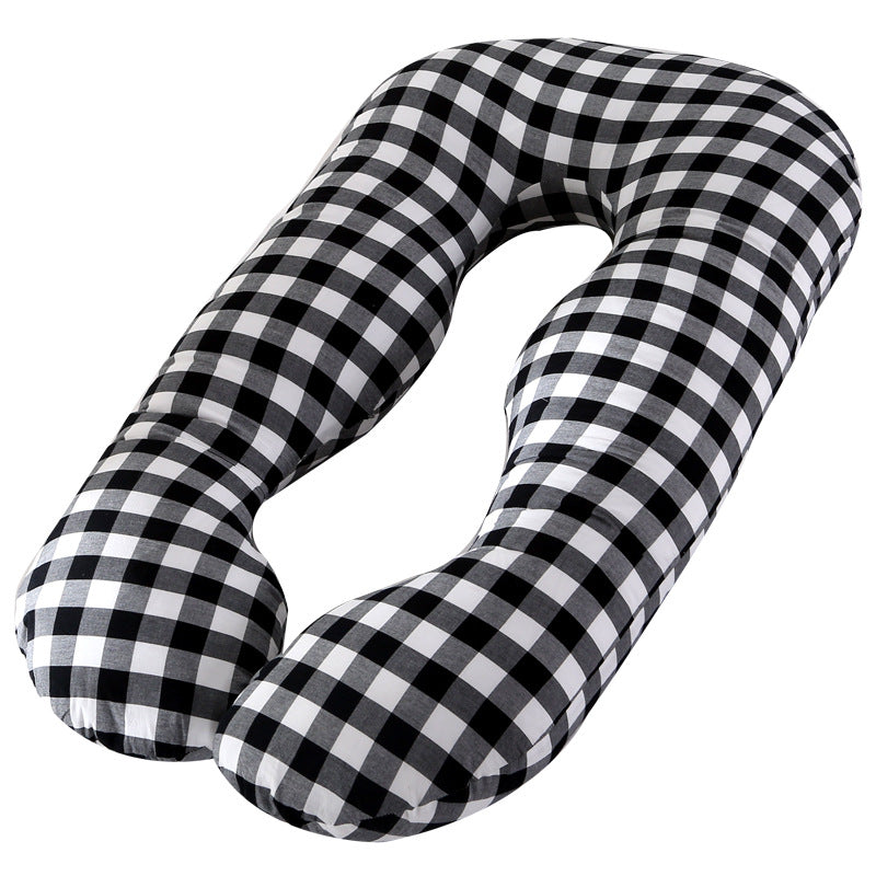 Almohada de algodón extraíble y lavable para mujeres embarazadas